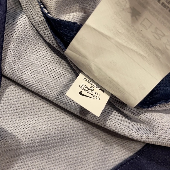 NWT NIKE Paris Saint-Germain 2020/2021 Jersey Youth XL CD4508-411 MSRP $75 - Picture 7 of 8